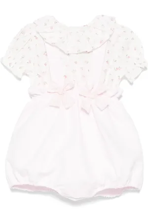 LA STUPENDERIA Floral-print bodies set