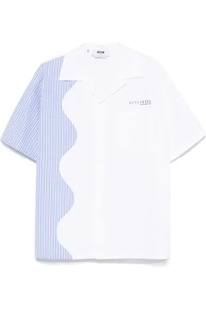 Msgm Stripe-detail shirt