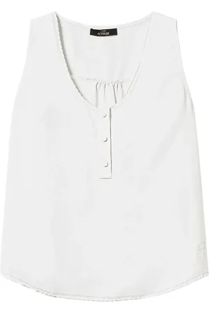 Twin-Set Embroidered-trim top