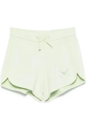Emporio Armani Logo-embroidered shorts