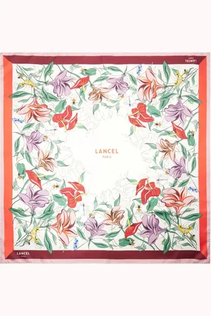 LANCEL Tutti Fleuri scarf