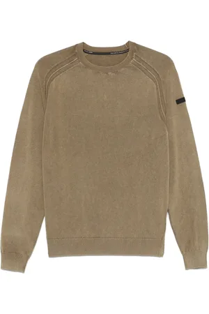 RRD Washed-effect crew-neck sweater