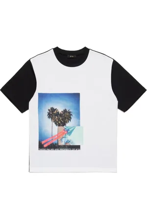 Nº21 Colour-block T-shirt