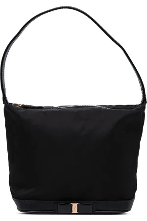 Salvatore Ferragamo 2000-2024 Nylon Vara Bow shoulder bag