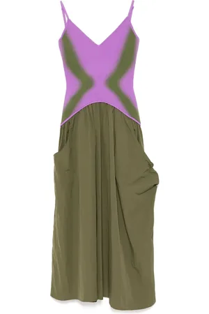 PH5 Chili mixed media tank dress