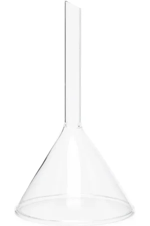 Haeckels Transparent glass funnel