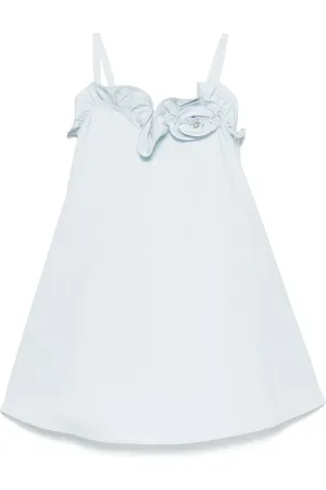 Elisabetta Franchi Floral-appliqué dress