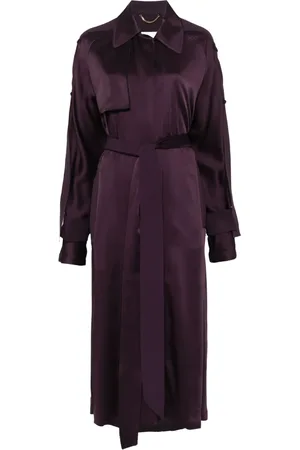 Victoria Beckham Satin trench coat