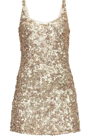 LOVESHACKFANCY Dorrina sequinned dress