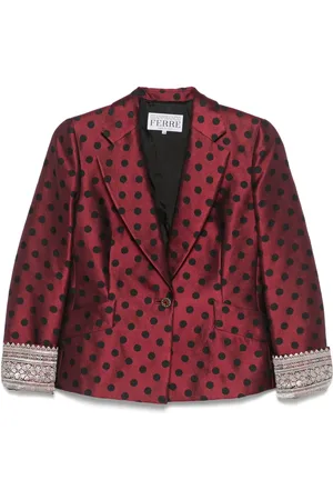 Gianfranco Ferré 1990s polka-dot blazer