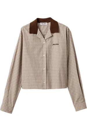 Miu Miu Checked shirt