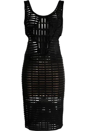 GENNY Iconic cut-out midi dress