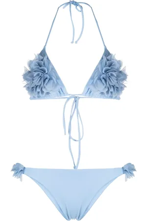 LA REVECHE Shayna floral-appliqu?? bikini
