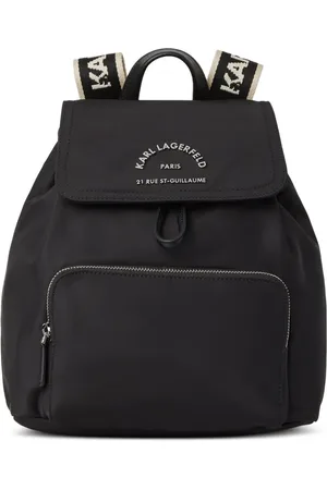 Karl Lagerfeld Logo-plaque backpack