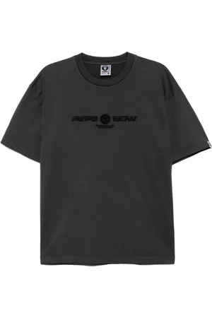 A Bathing Ape Logo embroidered T-shirt