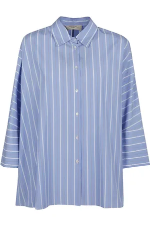 Max Mara Striped oversized shirt