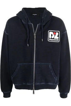 Dsquared2 Logo-print zip-up hoodie