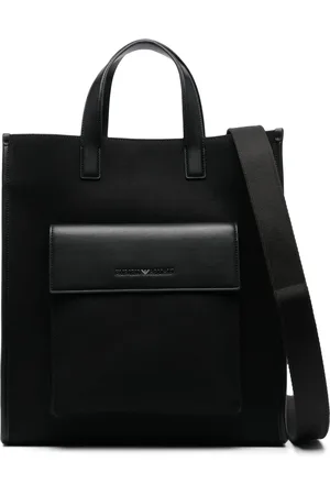 Emporio Armani Logo-lettering tote bag