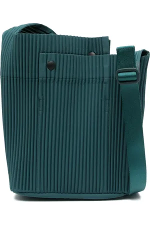 Issey Miyake Pleated messenger bag