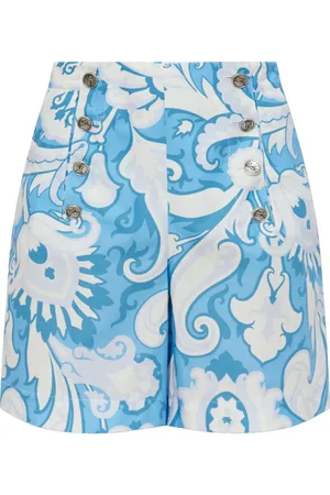Etro Paisley-print shorts