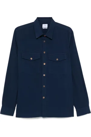 Paul Smith Stretch-cotton seersucker shirt