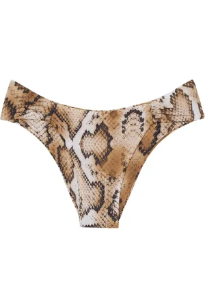 Lenny Niemeyer Snakeskin-print bikini set