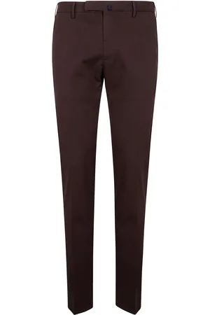 Incotex Pressed-crease chino trousers