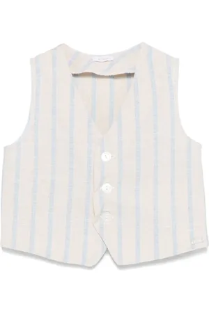 Le Bebé Enfant Striped waistcoat