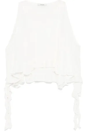 Dorothee Schumacher Ruffle-detail tank top