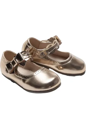 Tulleen Bow-detail ballerina shoes