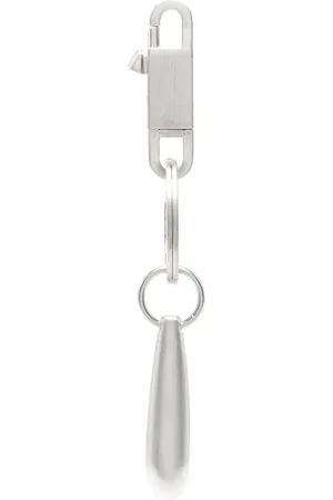 Rick Owens Teardrop logo-engraved keyring