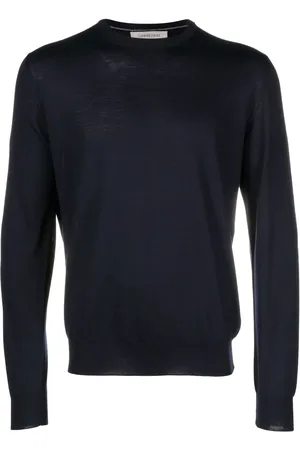 corneliani Crew-neck long-sleeve jumper