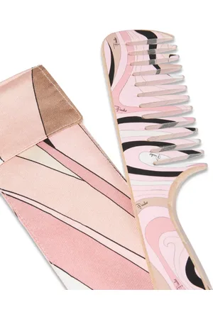 Puccini Marmo-print comb set