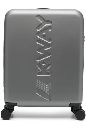 K-Way Logo-debossed rolling luggage