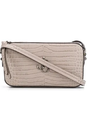 Jimmy Choo Hale crocodile-effect crossbody bag
