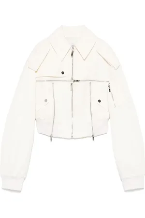 Rokh Zip-detailed bomber jacket