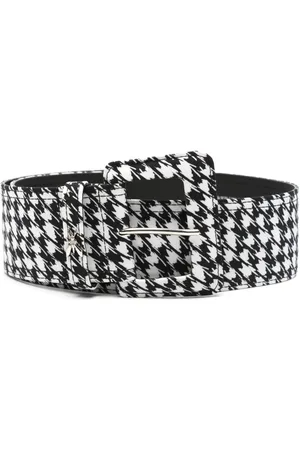 Patrizia Pepe Houndstooth-pattern belt