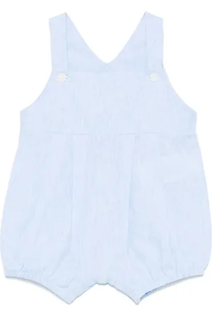 Le Bebé Enfant Pleat-detailed romper