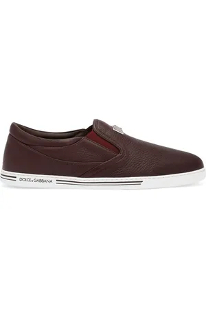 Dolce & Gabbana Logo-plaque slip-on sneakers