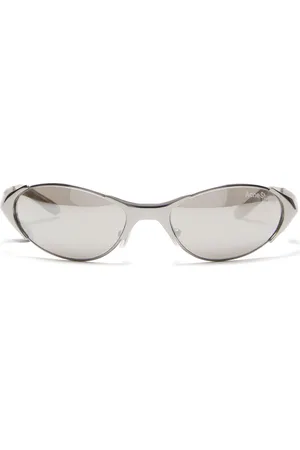 Acne Studios Charm shield-frame sunglasses