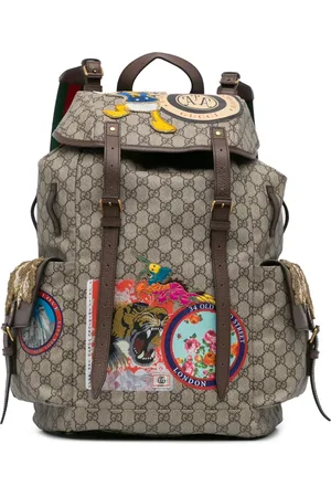 Gucci 2016-2024 GG Supreme Donald Duck Soft backpack