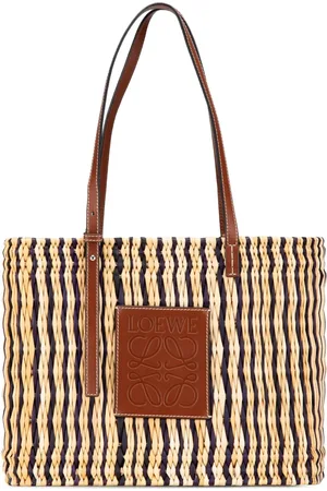 Loewe 2020 Paulas Ibiza Raffia Square Basket tote bag
