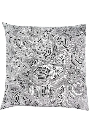 FORNASETTI Linear-print cushion