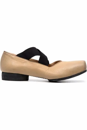 UMA WANG Square-toe ballerina shoes