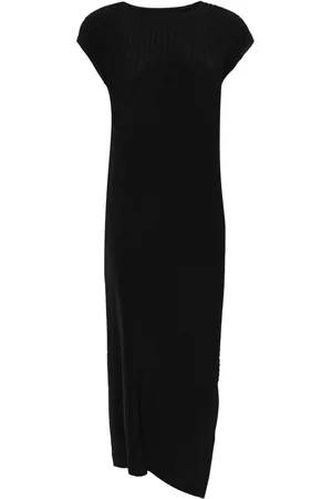 Issey Miyake Vigor Pleats Solid maxi dress