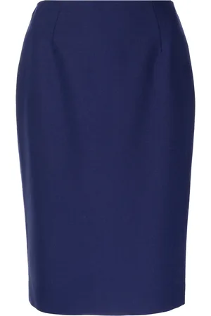 Paule Ka High-waist knee-length skirt