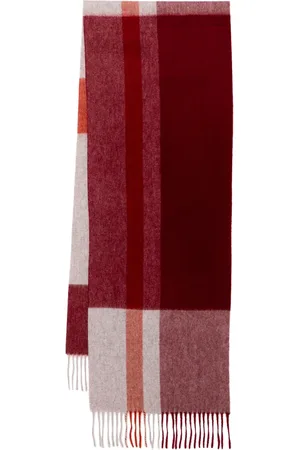 N.PEAL Cashmere checked scarf