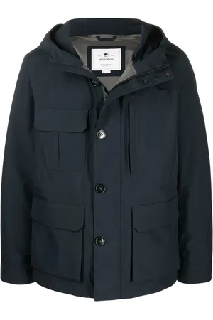 Woolrich Flap-pocket hooded jacket