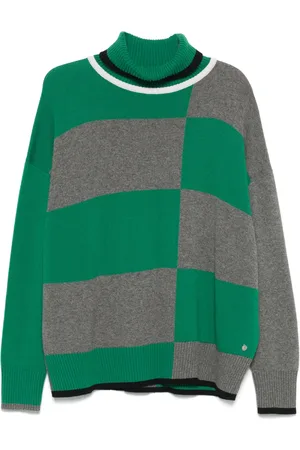 Hermès 2000s panelled sweater