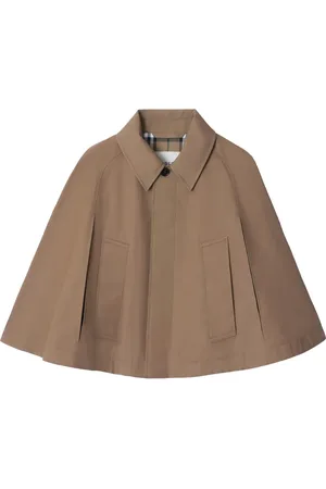 Burberry Twill-weave cape